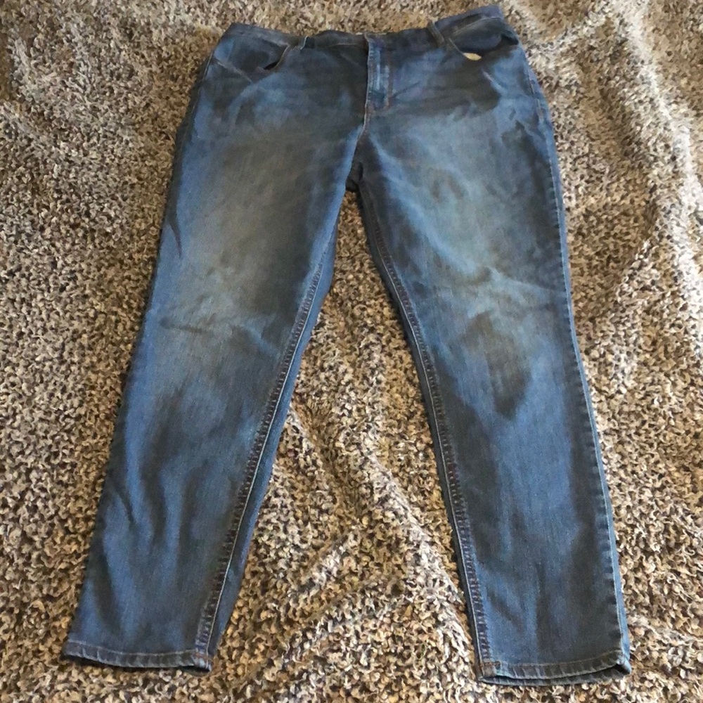 Old navy super skinny regular length jeans medium wash